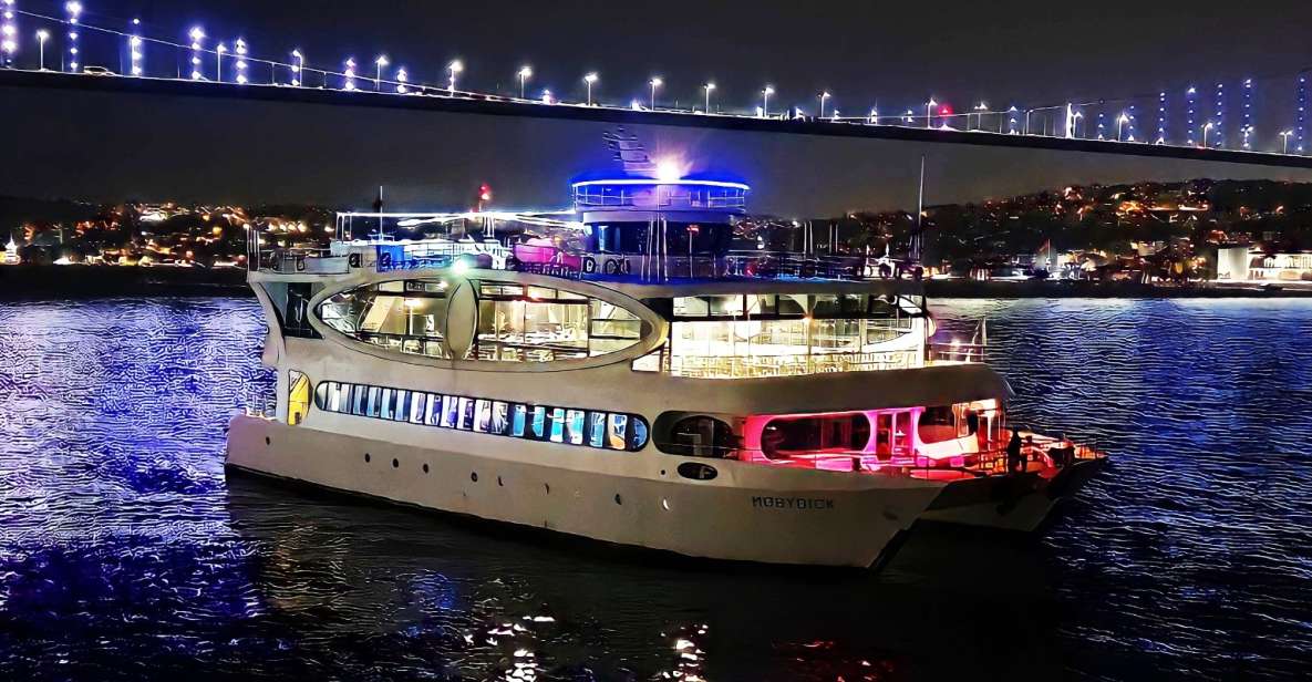 Bosphorus Dinner Cruise - (Unlimited Soft Drinks + Dinner + Turkish Shows ) Meeting Point - Standard Backside Private Table 